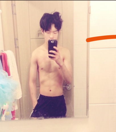 입대 전 마른 체형의 특수데미 원장